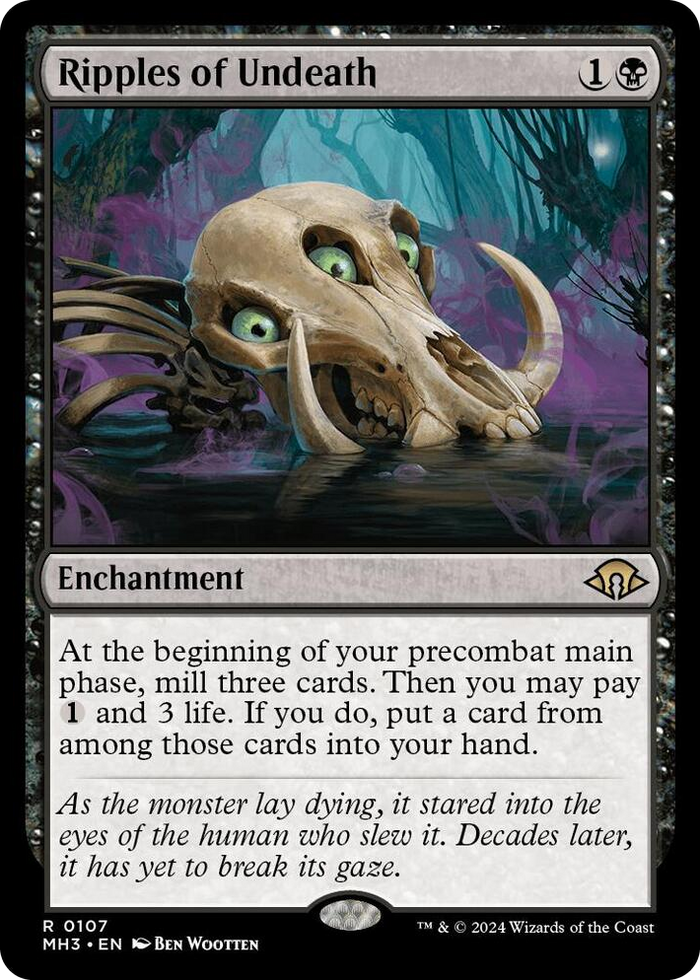 Ripples of Undeath #107 R - Modern Horizons 3 Pokemon card