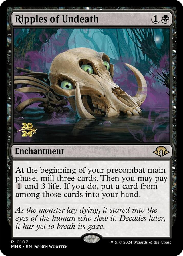 0107 Ripples of Undeath R Prerelease Cards