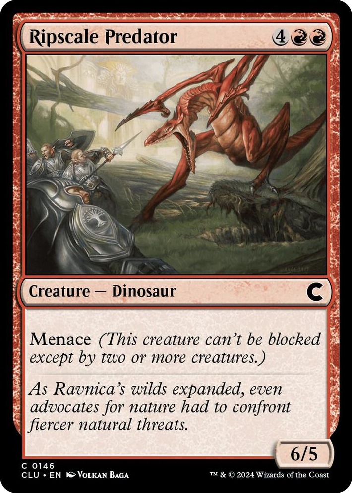 0146 Ripscale Predator C Ravnica: Clue Edition