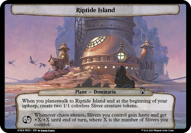 0064 Riptide Island T Planechase: March of the Machine