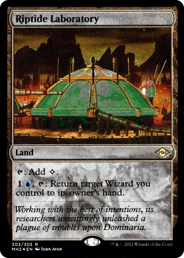 0303 Riptide Laboratory (Foil Etched) R Modern Horizons 2
