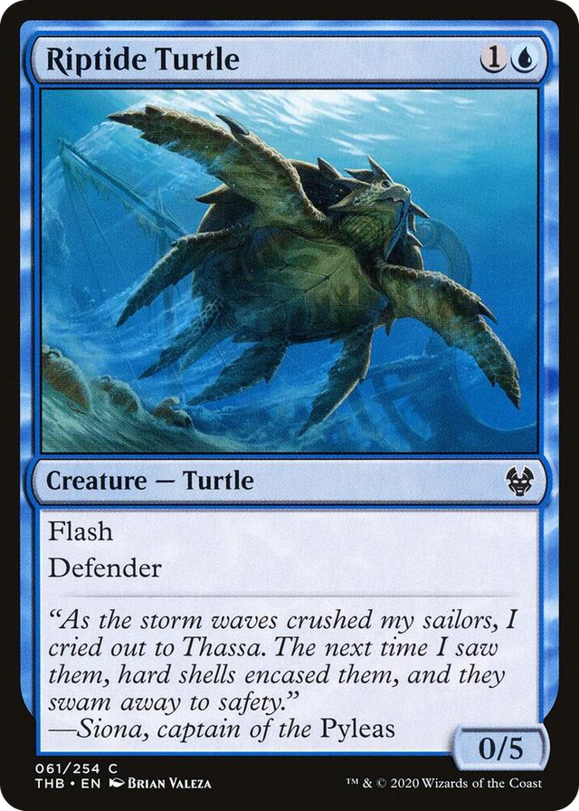 0061 Riptide Turtle C Theros Beyond Death