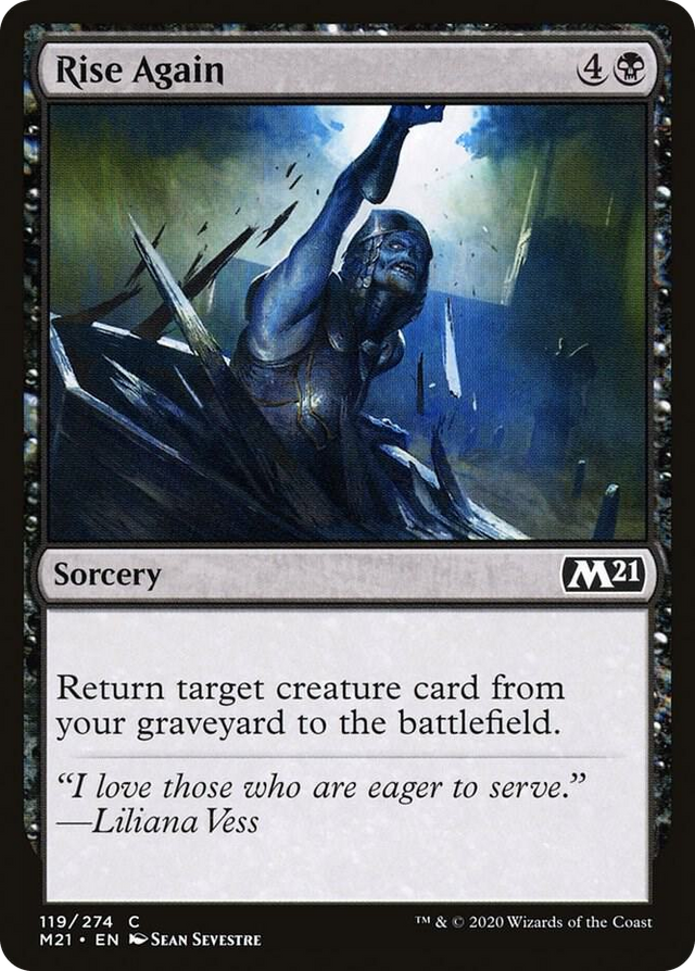 0119 Rise Again C Core Set 2021