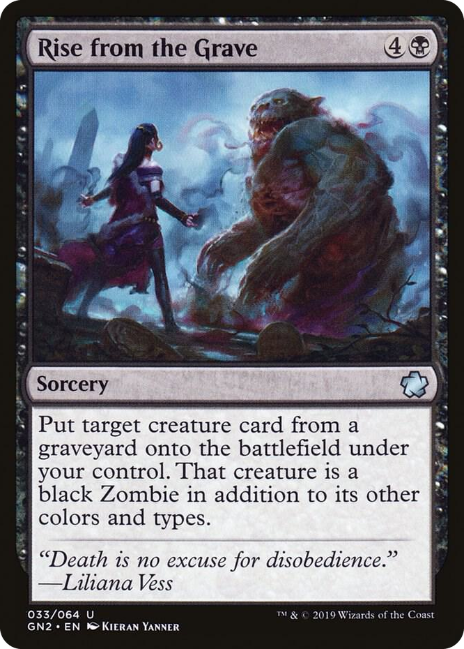 0033 Rise from the Grave U Magic Game Night 2019