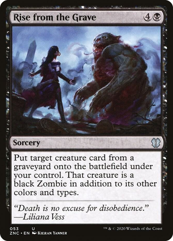 0053 Rise from the Grave U Commander: Zendikar Rising