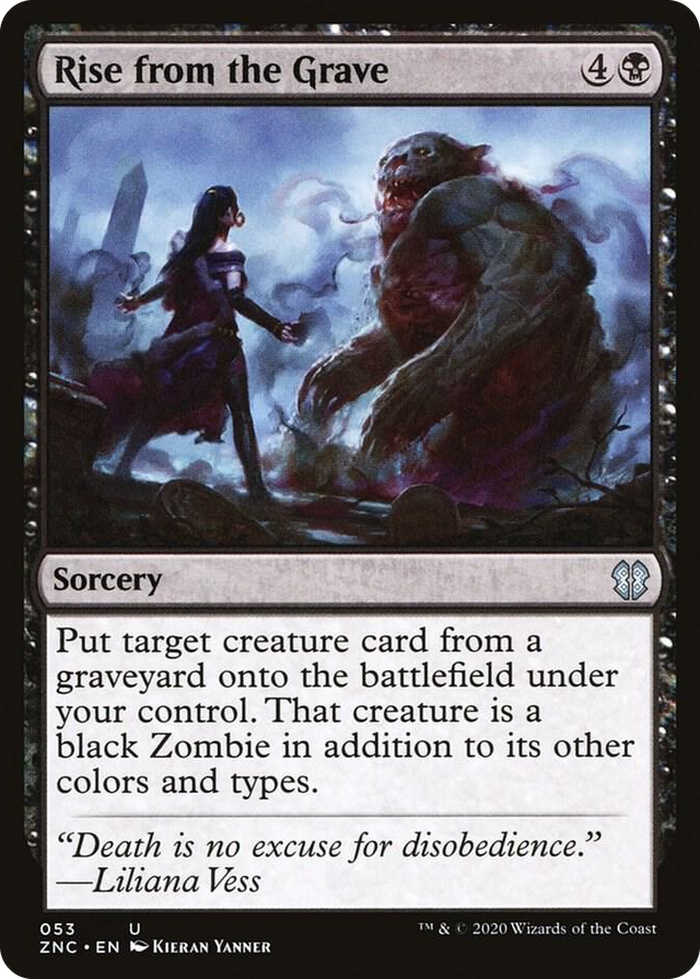 0053 Rise from the Grave U Commander: Zendikar Rising