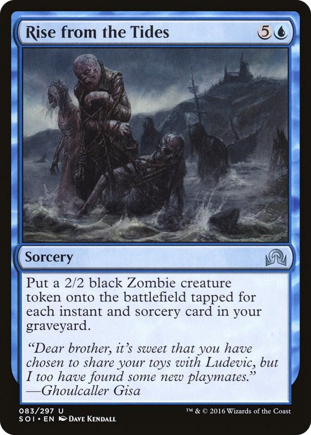0083 Rise from the Tides U Shadows over Innistrad