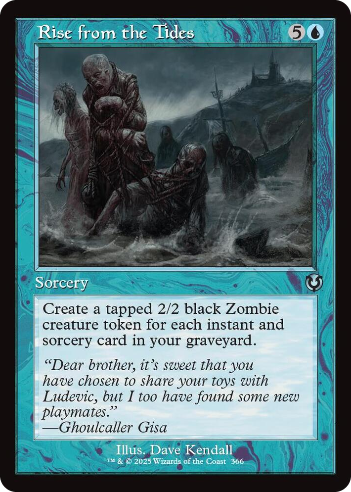 0366 Rise from the Tides (Retro Frame) U Innistrad Remastered