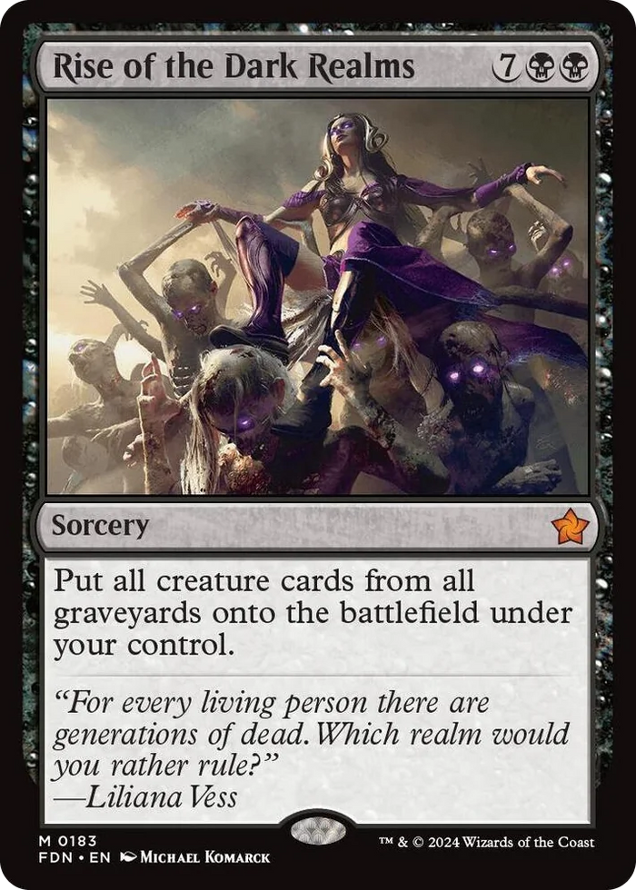 0183 Rise of the Dark Realms M Foundations