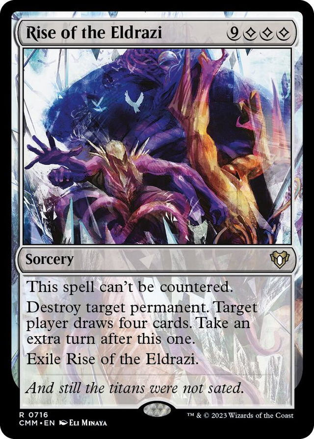 0716 Rise of the Eldrazi R Commander Masters