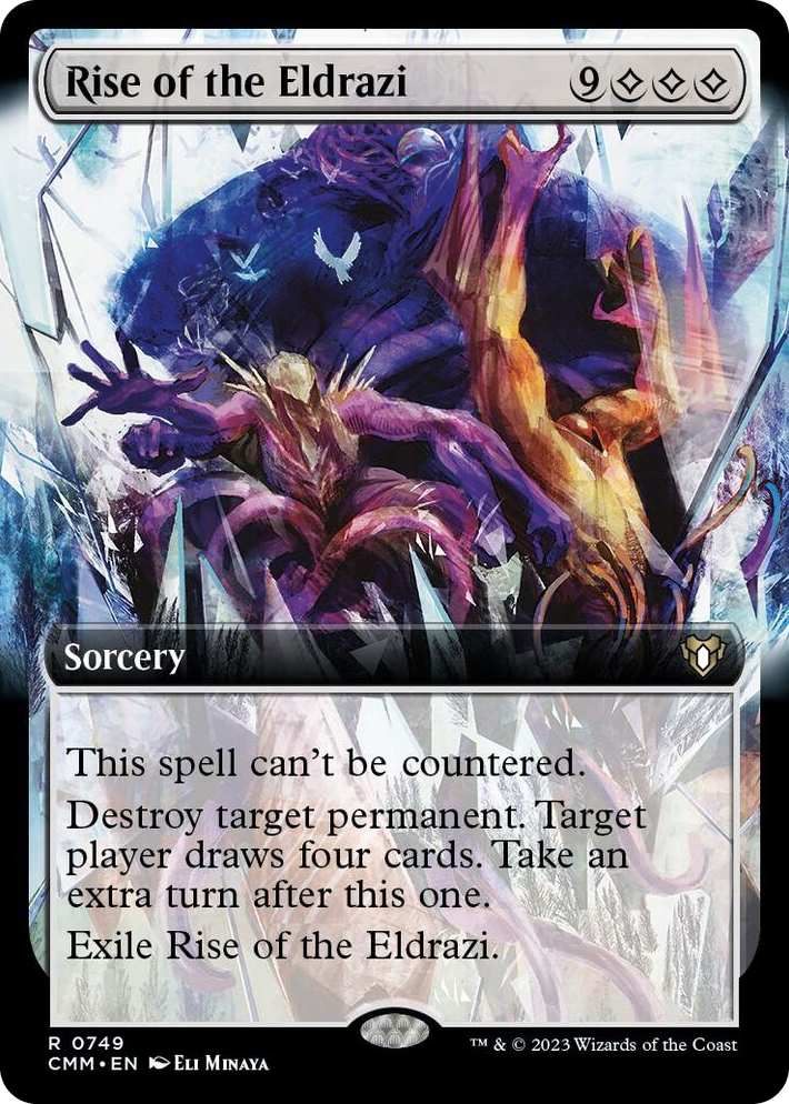 0749 Rise of the Eldrazi (Extended Art) R Commander Masters