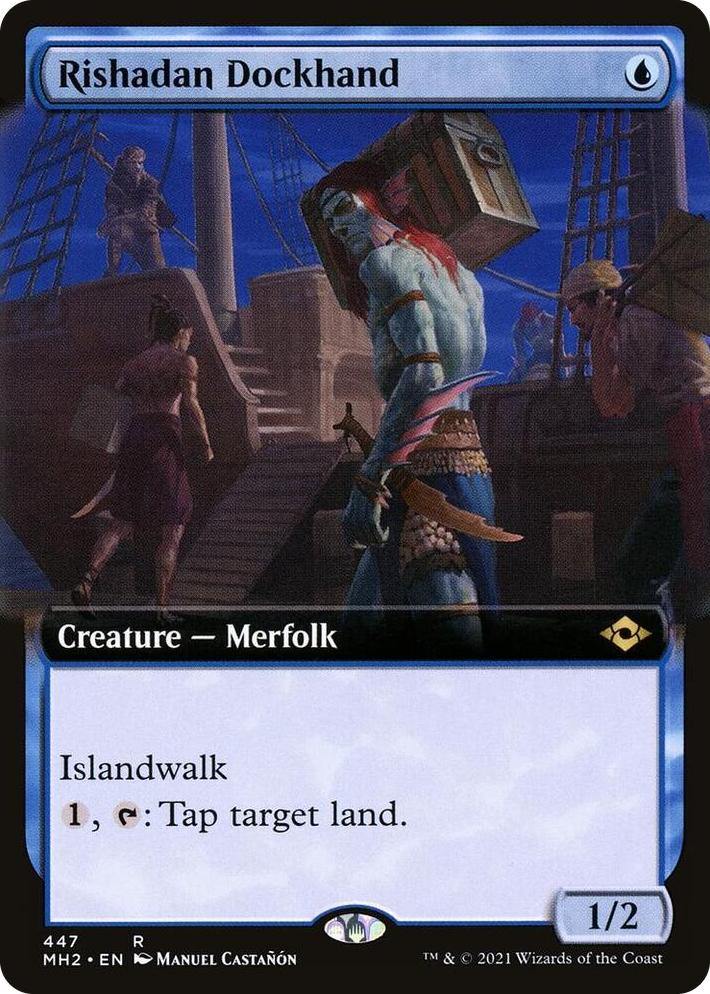 0447 Rishadan Dockhand (Extended Art) R Modern Horizons 2