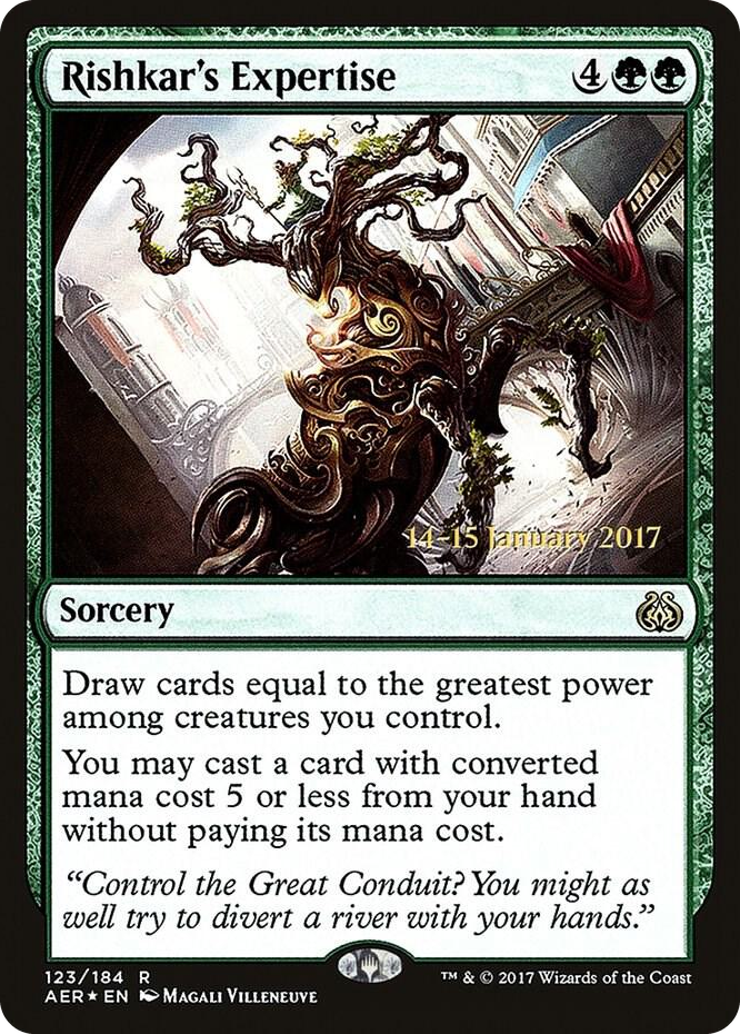 0123 Rishkar's Expertise R Prerelease Cards