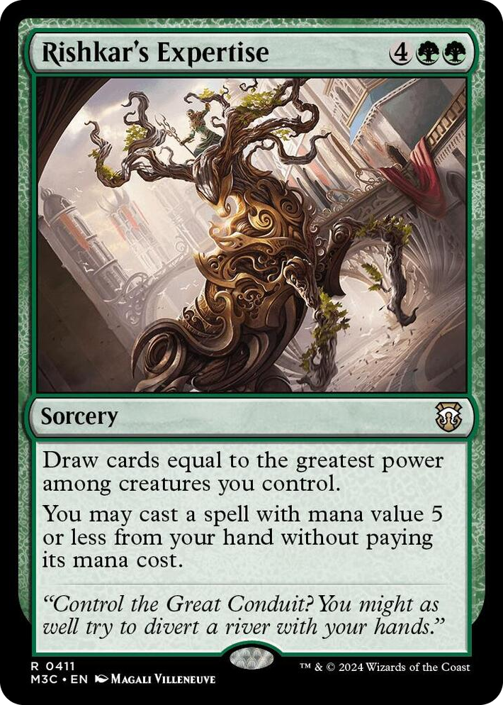 0411 Rishkar's Expertise R Commander: Modern Horizons 3