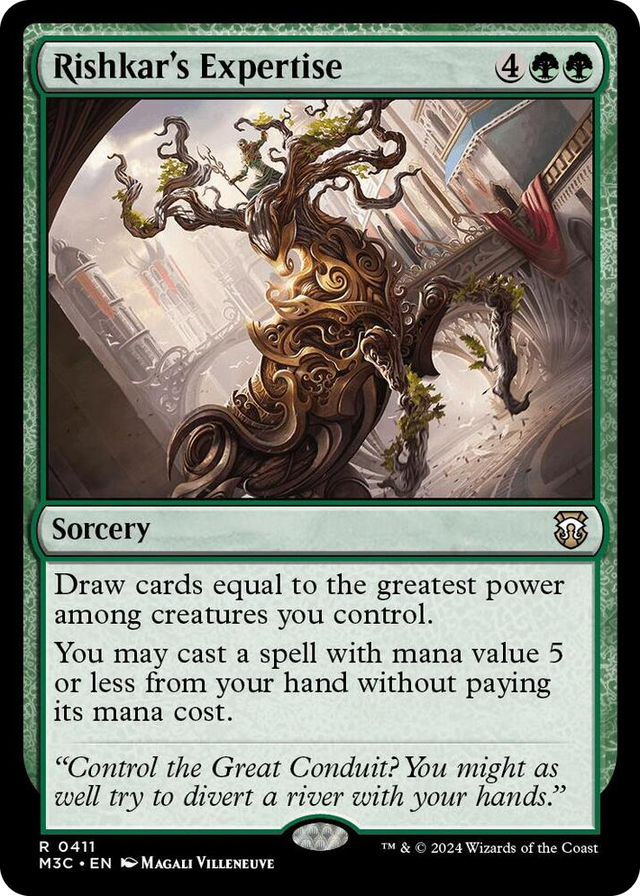 0411 Rishkar's Expertise R Commander: Modern Horizons 3