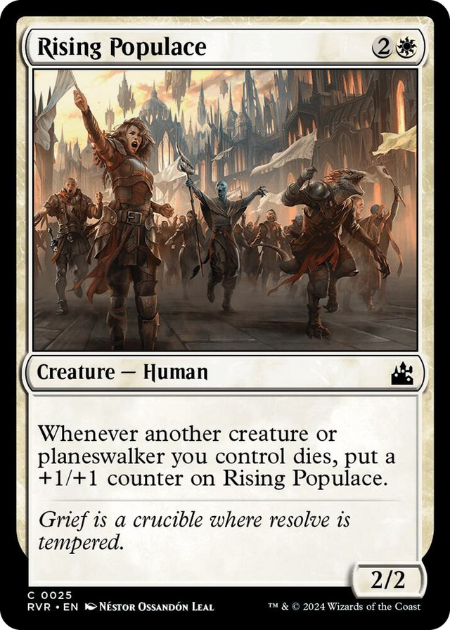 0025 Rising Populace C Ravnica Remastered