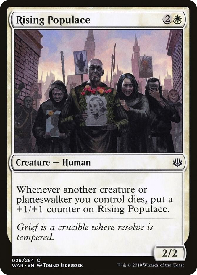 0029 Rising Populace C War of the Spark