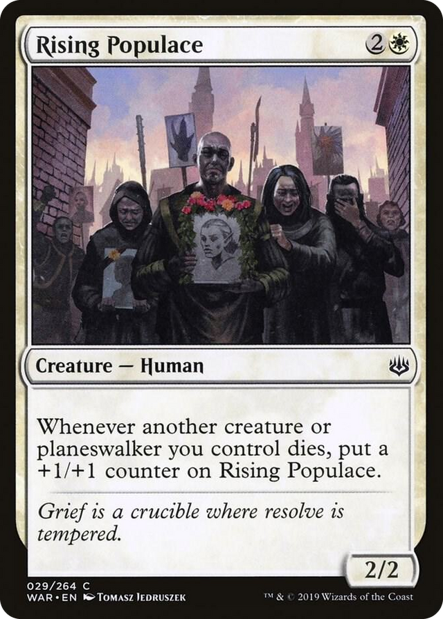 0029 Rising Populace C War of the Spark