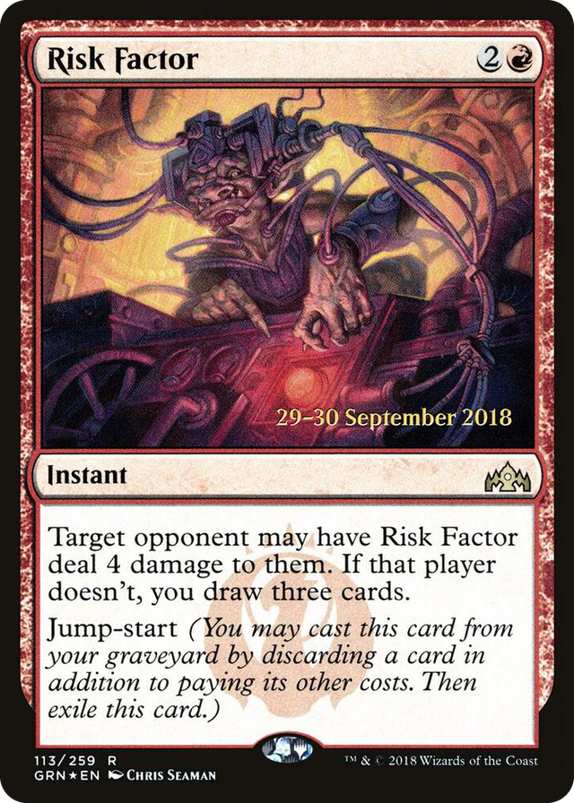 0113 Risk Factor R Prerelease Cards