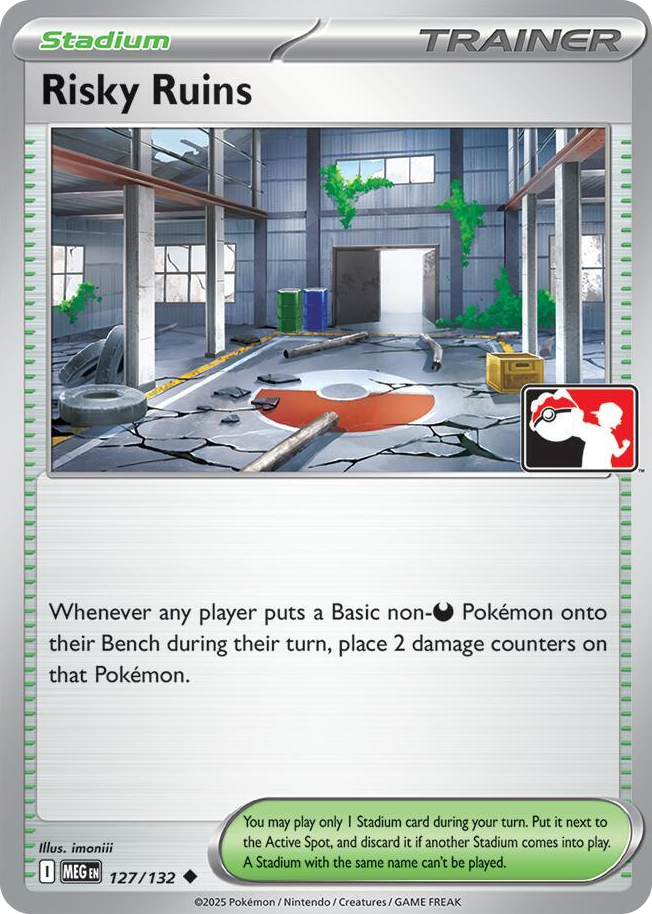 0127 Risky Ruins Uncommon Prize Pack Series Cards