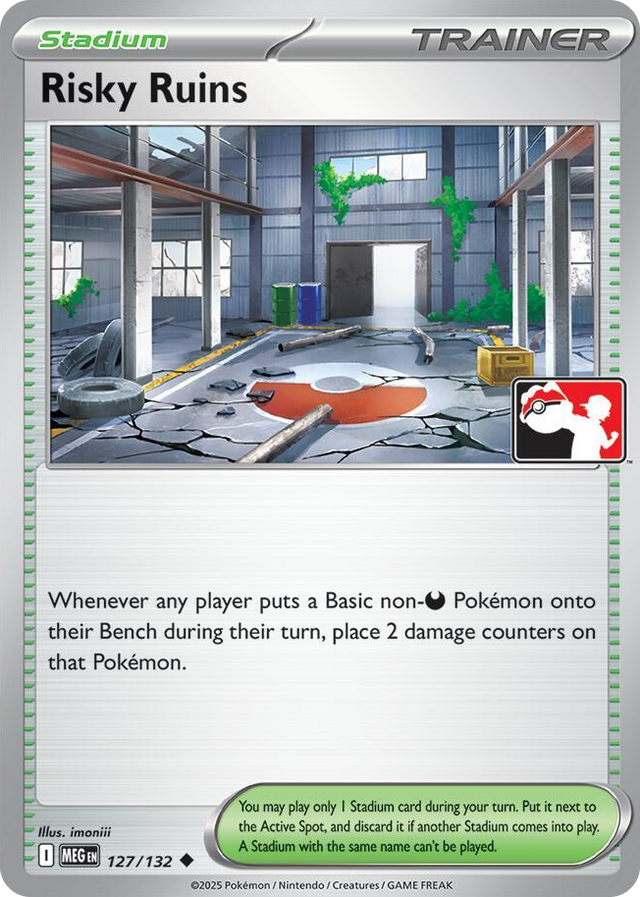 0127 Risky Ruins Uncommon Prize Pack Series Cards