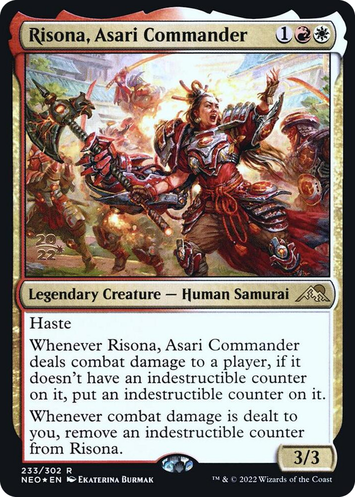 Risona, Asari Commander #233 R - Prerelease Cards Pokemon card