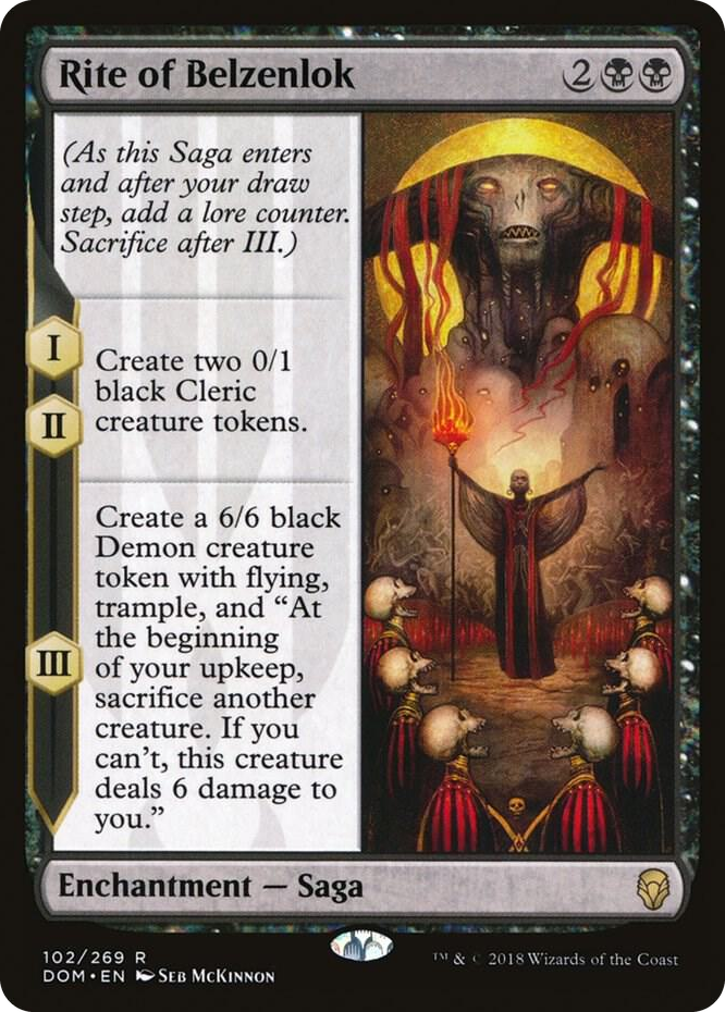 0102 Rite of Belzenlok R Dominaria