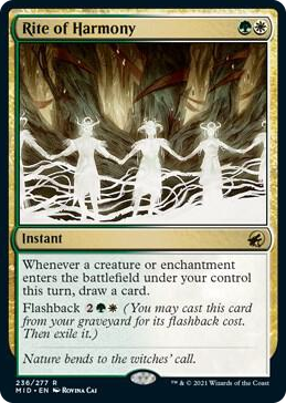 0236 Rite of Harmony R Innistrad: Midnight Hunt