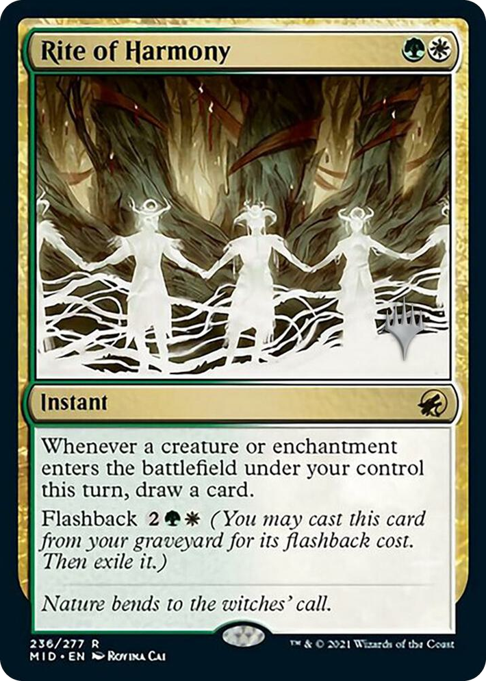 0236 Rite of Harmony R Promo Pack: Innistrad: Midnight Hunt