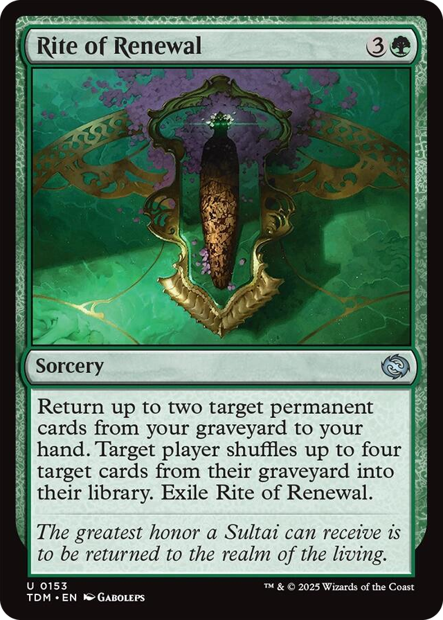 0153 Rite of Renewal U Dragonstorm