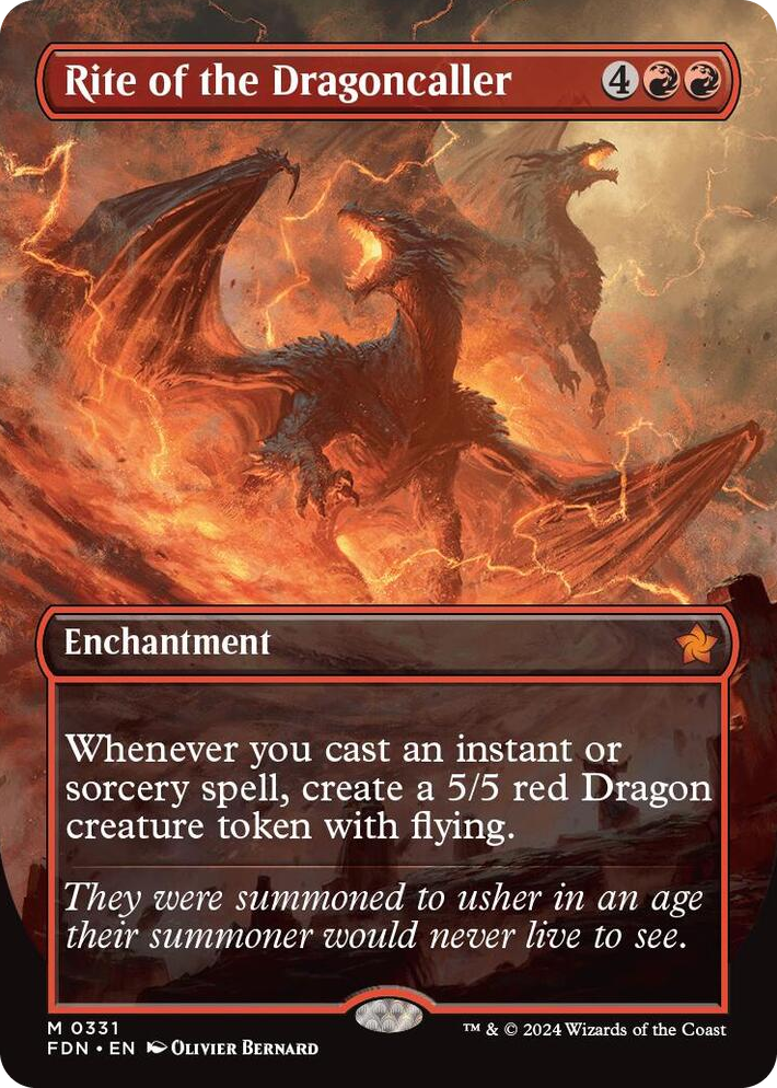 0331 Rite of the Dragoncaller (Borderless) M Foundations