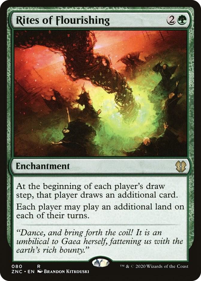 0080 Rites of Flourishing R Commander: Zendikar Rising