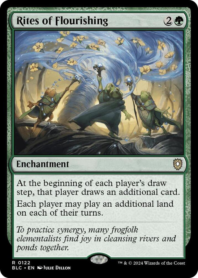 0122 Rites of Flourishing R Commander: Bloomburrow
