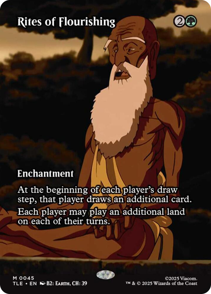 0045 Rites of Flourishing (Borderless) M The Last Airbender: Eternal-Legal