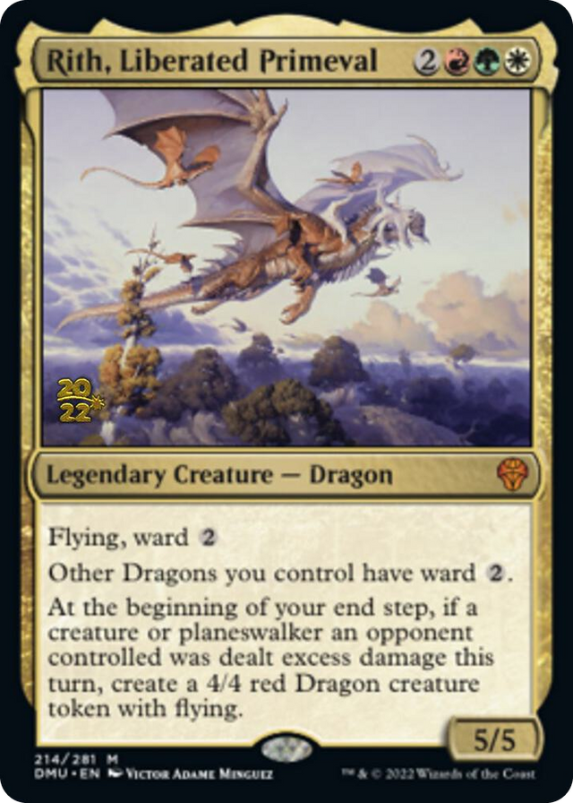 0214 Rith, Liberated Primeval M Prerelease Cards