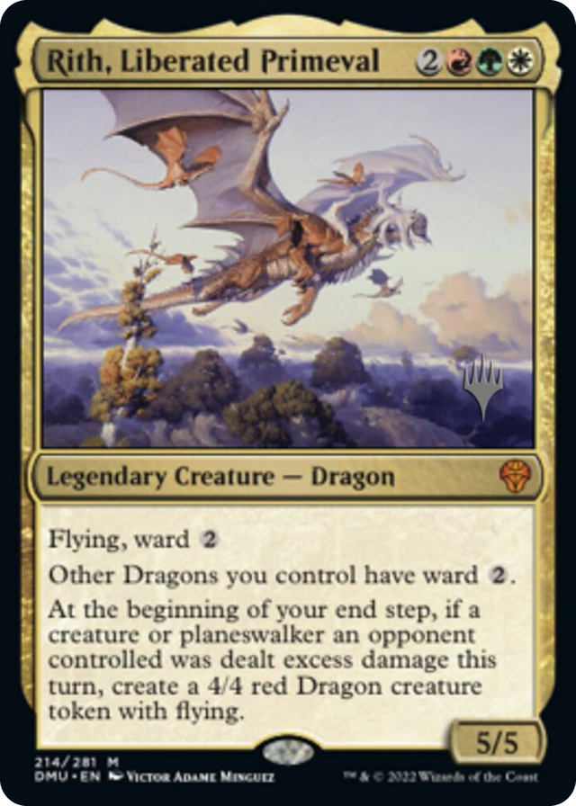 0214 Rith, Liberated Primeval M Promo Pack: Dominaria United