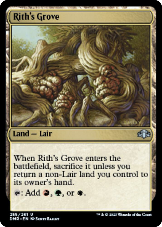 0255 Rith's Grove U Dominaria Remastered