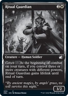 0030 Ritual Guardian C Innistrad: Double Feature