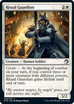 0030 Ritual Guardian C Innistrad: Midnight Hunt