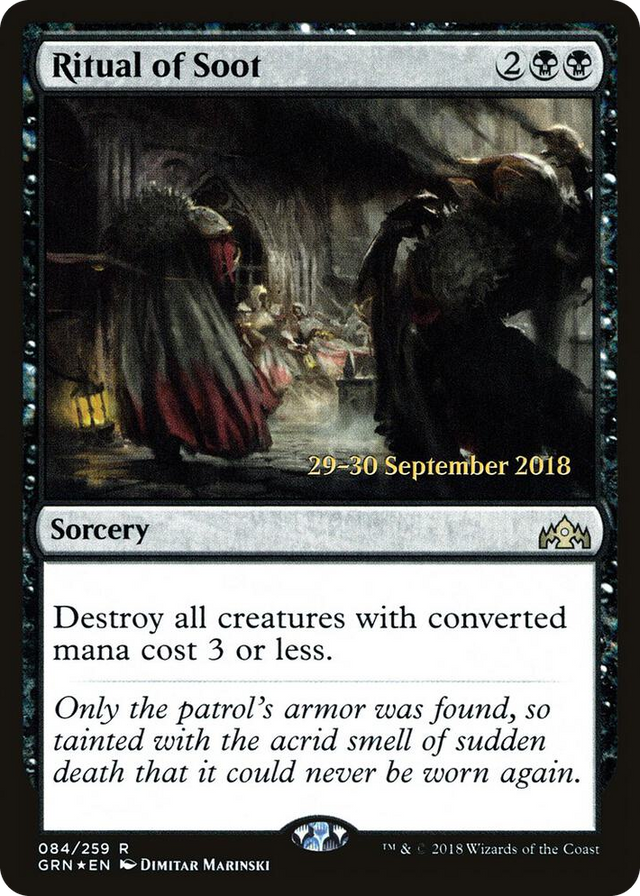 0084 Ritual of Soot R Prerelease Cards