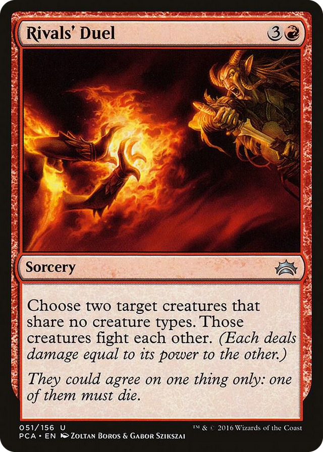 0051 Rivals' Duel U Planechase Anthology