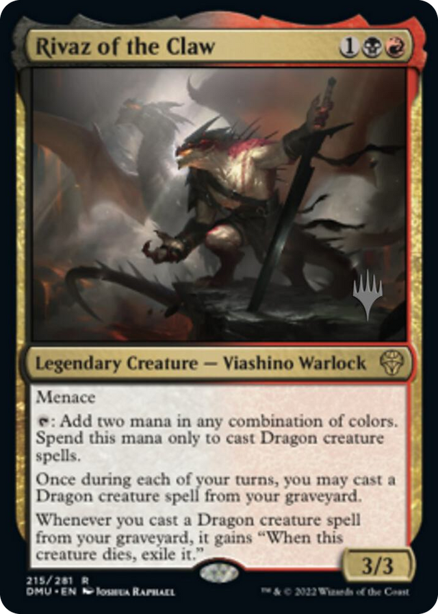 0215 Rivaz of the Claw R Promo Pack: Dominaria United