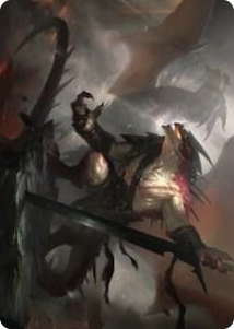 0053 Rivaz of the Claw Art Card S Art Series: Dominaria United