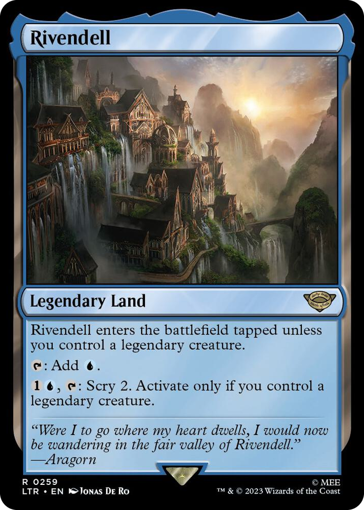 0259 Rivendell R Universes Beyond: The Lord of the Rings: Tales of Middle-earth