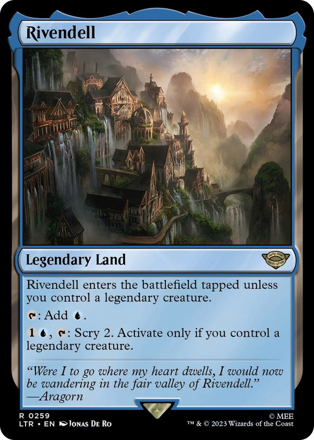 0259 Rivendell R Universes Beyond: The Lord of the Rings: Tales of Middle-earth