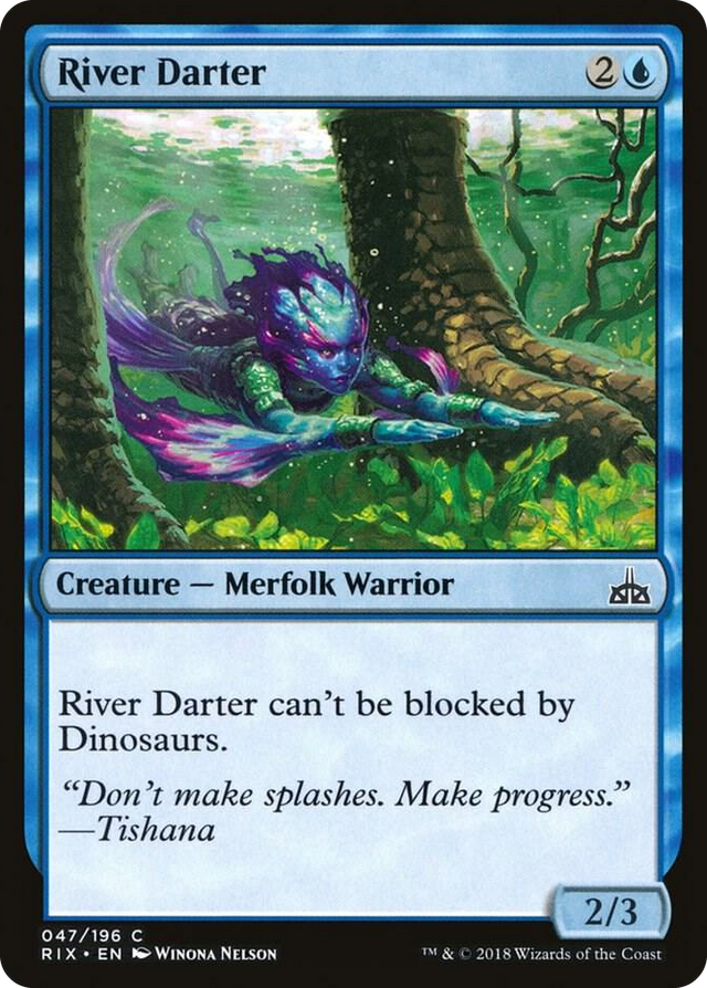 0047 River Darter C Rivals of Ixalan