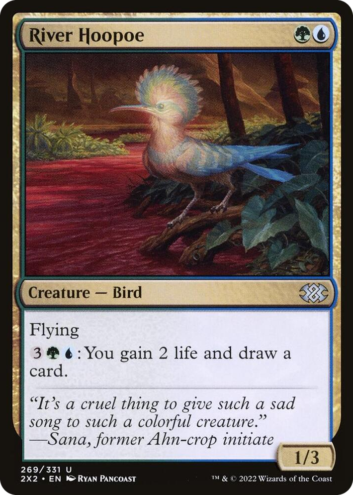 0269 River Hoopoe U Double Masters 2022