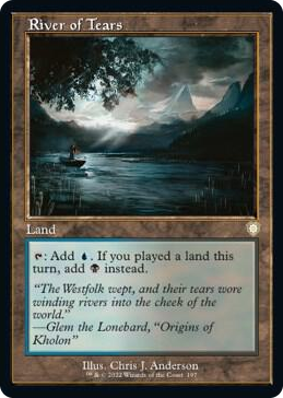 0197 River of Tears (Retro Frame) R Commander: The Brothers' War