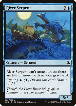 0066 River Serpent C Amonkhet