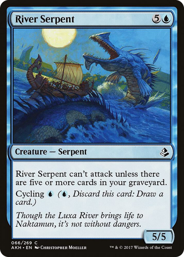 0066 River Serpent C Amonkhet